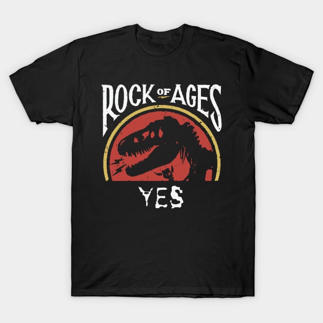 yes rock of ages T-Shirt by matilda cloud